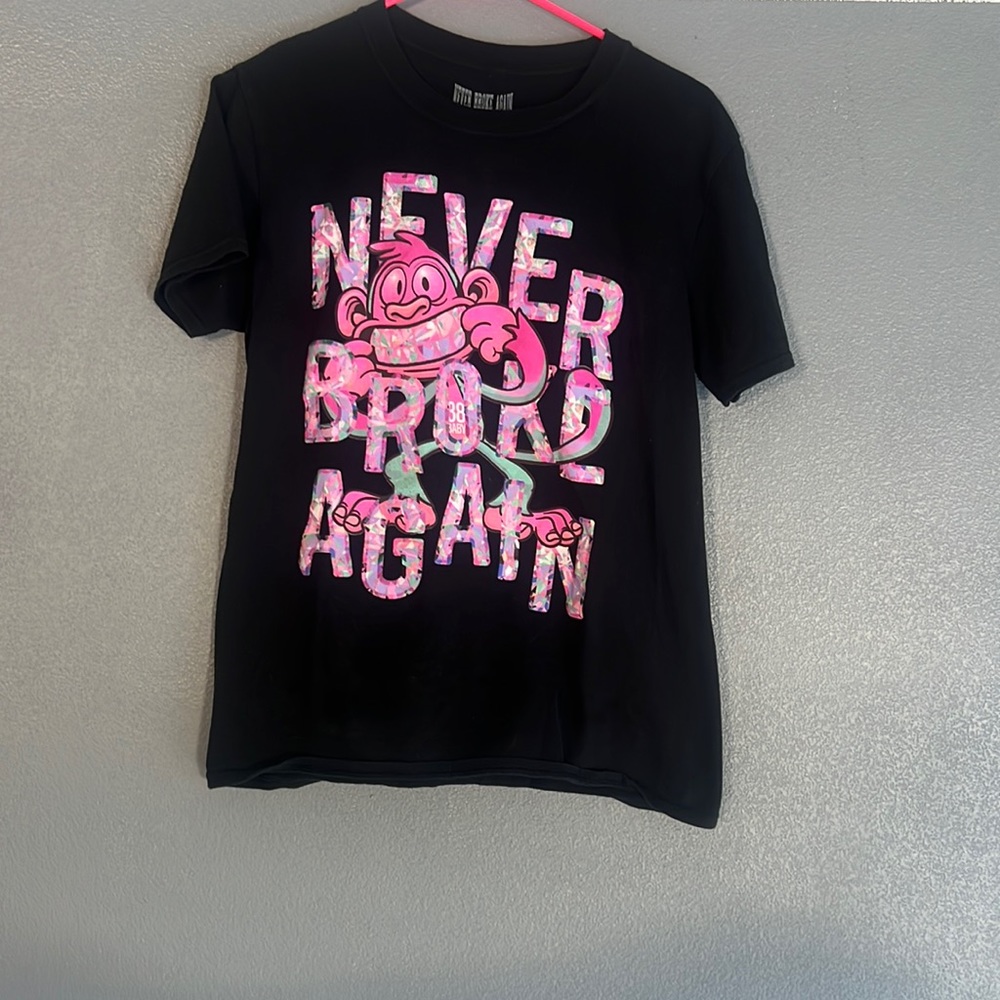 Black never broke shirt